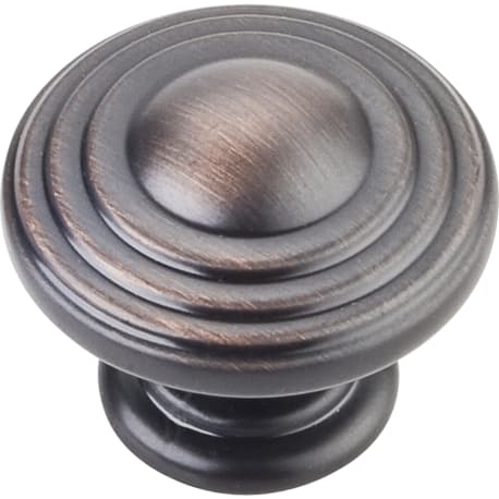 Hardware Resources Bremen 1-1/4 In. Rig Knob, Brushed Oil Rubbed Bronze