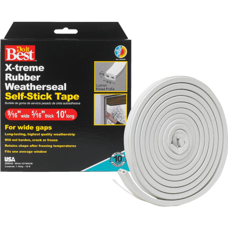 Do it Best White Wide Weatherseal Tape, 10 ft.