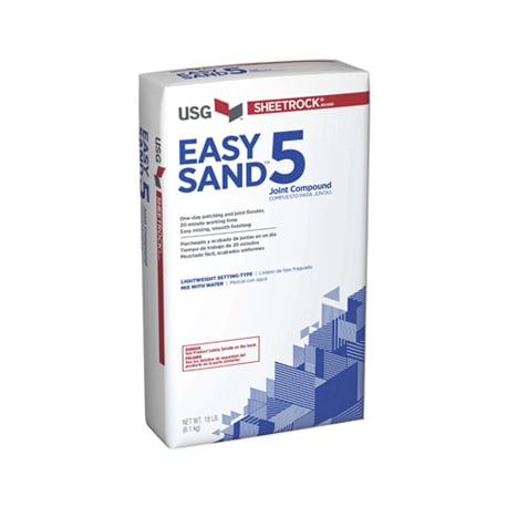 USG Sheetrock Easy Sand 5 Drywall Joint Compound, 18 lb