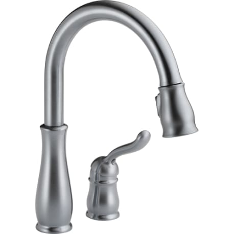 Delta Leland Arctic Stainless Single Handle Pull Down Kitchen Faucet