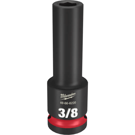 Milwaukee SHOCKWAVE™ Impact Duty™ 1/2" Drive 3/8" Deep 6 Point Socket