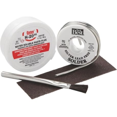 Do it Best Silver Lead-Free 1/4 lb. H-205 Solder Kit