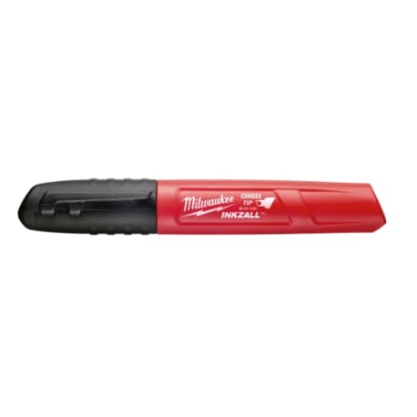 Milwaukee INKZALL™ Black Chisel Tip Jobsite Marker