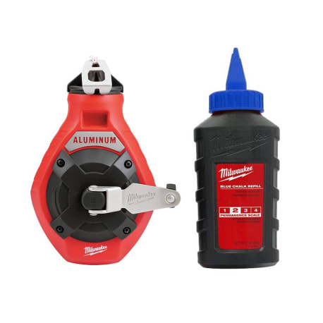 Milwaukee 100' Blue Chalk Reel Kit