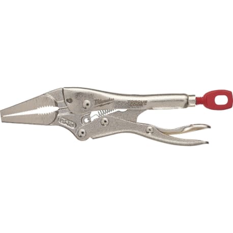 Milwaukee TORQUE LOCK™ 4" Long Nose Locking Pliers w/ Grip