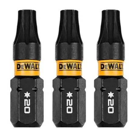 DEWALT 1 in. Flextorq T20, 3-Pack