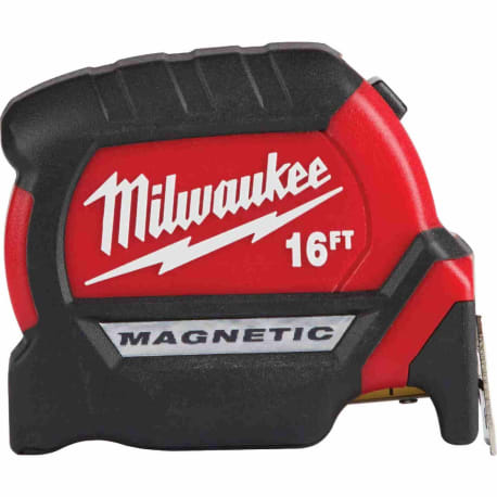 Milwaukee 16' Compact Wide Blade Magnetic Tape Measure