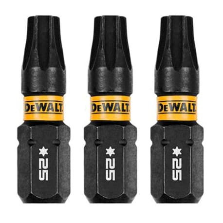 DEWALT 1 in. Flextorq T25, 3-Pack