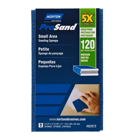 Norton Prosand 100-Grit Medium Sanding Sponge