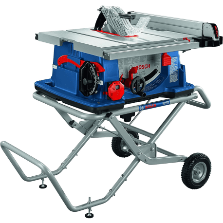 Bosch 10" Worksite Table Saw w/ Gravity-Rise Wheel Stand