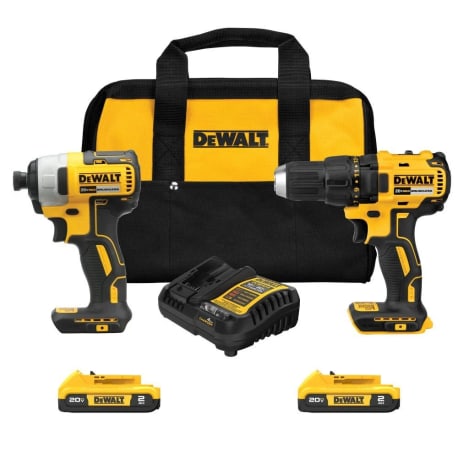 DEWALT 20V MAX Brushless Drill/Driver Combo Kit