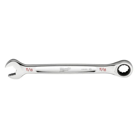 Milwaukee 11/16" SAE Ratcheting Combination Wrench