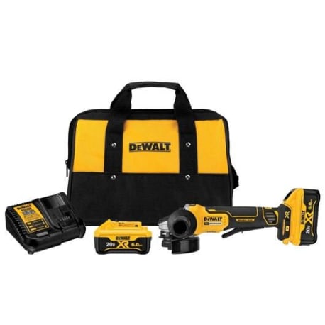 DEWALT 20V MAX XR 4.5 in. Paddle Switch Small Angle Grinder Kit