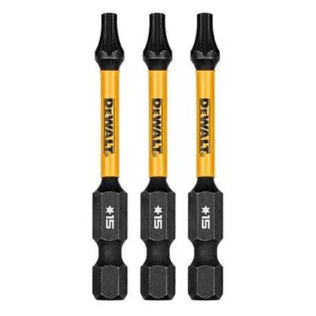 DEWALT 2.25 in. Flextorq T15, 3-Pack