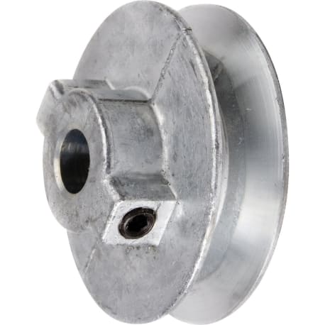 Chicago Die Casting Single Groove Pulley, 4 in. x 1/2 in.