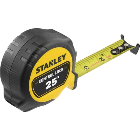 STANLEY 25 ft. CONTROL-LOCK™ Tape Measure