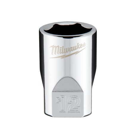 Milwaukee 1/4" Drive 12-mm Socket w/ FOUR FLAT™ Sides