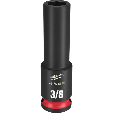 Milwaukee SHOCKWAVE™ Impact Duty™ 3/8" Drive 3/8" 6 Point Deep Socket