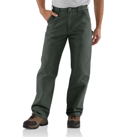 Carhartt 34x36 Moss Duck Work Pants