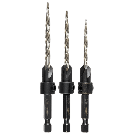 Milwaukee 4-PC Countersink Drill Bit Set