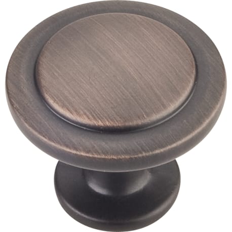 Hardware Resources Elements Gatsby Knob, Brushed Oil Rubbed Bronze