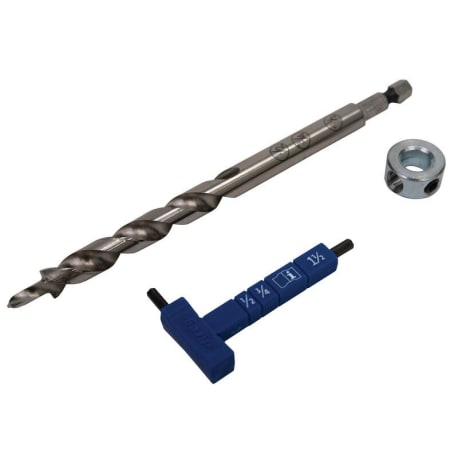 Kreg Easy-Set Drill Bit with Stop Collar & Gauge/Hex Wrench