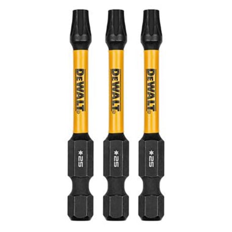 DEWALT 2.25 in. Flextorq T25, 3-Pack