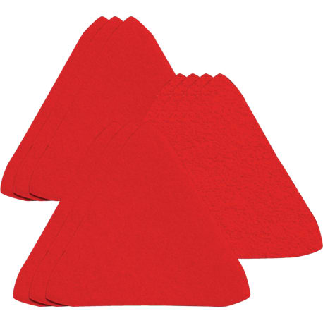 Diablo 60/100/150 Grit StickFast Triangle Sanding Sheets, 10-Pack