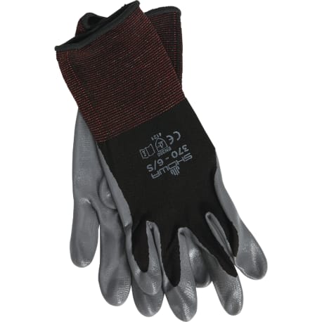 Showa Men's Small Atlas Nitrile Coated Outdoor Work Gloves