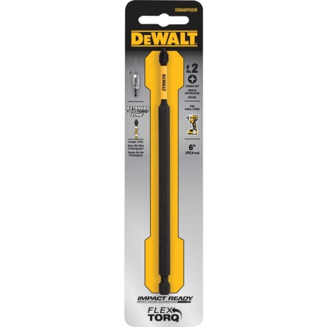 DEWALT 6" Phillips #2 Impact Ready Bit