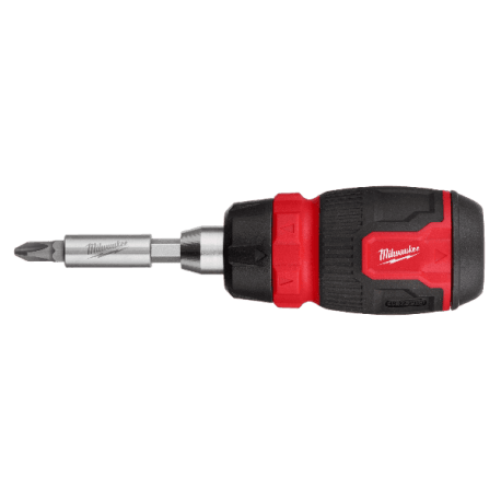 Milwaukee 8-in-1 Ratcheting Compact Multi-Bit Screwdriver