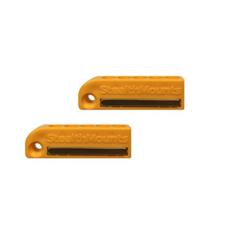 StealthMounts Yellow DeWalt XR & Flexvolt Bit Holder, 2-Pack