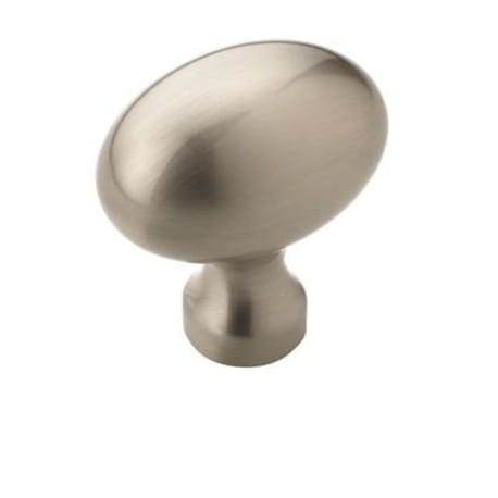 Amerock Vaile 1-3/8" Length Satin Nickel Cabinet Knob