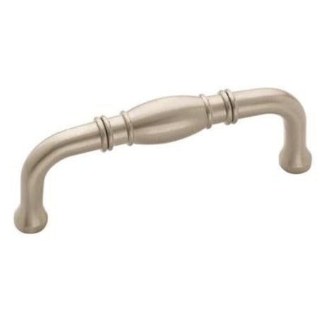 Amerock Granby 3" Center-to-Center Satin Nickel Cabinet Pull