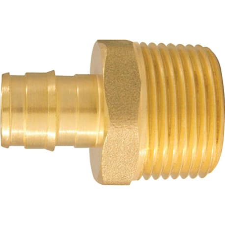 Apollo Valves 1/2 x 3/4-In. Brass Insert Fitting MIP Type A Adapter