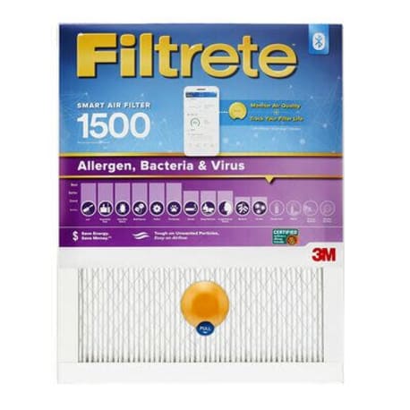 Filtrete Smart MPR 1500 Allergen Bacteria & Virus Air Filter, 16x20x1