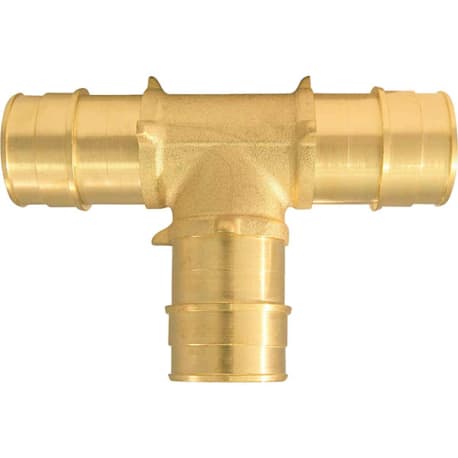 Apollo Valves 1 x 1 x 1-In. Barb Brass Type A PEX Tee