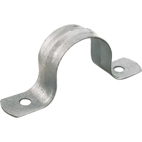 Jones Stephens 3/4 In. Galvanized Steel Pipe Strap, 50-Pack