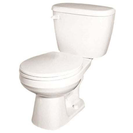 Gerber Maxwell White Rough-In Toilet Tank with Left Hand Lever, 1.6 GPF