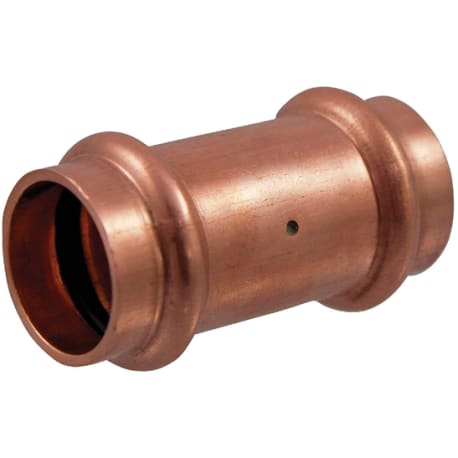 NIBCO 3/4" x 3/4" Press Copper Coupling with Stop