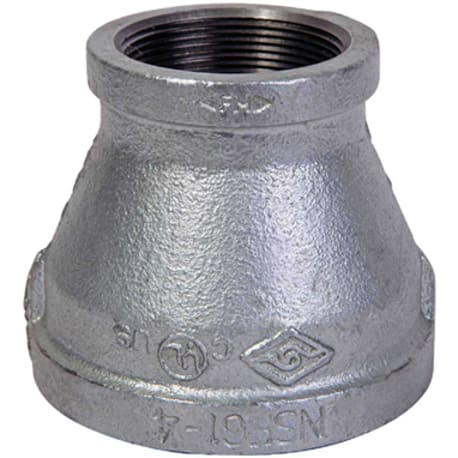 Southland Reducing Galvanized Coupling, 2 In. x 1-1/4 In.