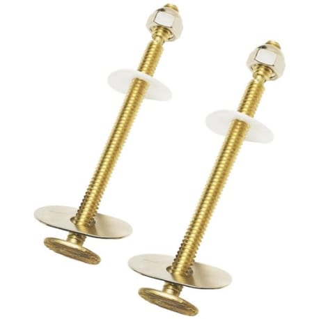 Do it Best 1/4" X 3-1/2" Extra Long Solid Brass Toilet Bolts (2 Ct.)