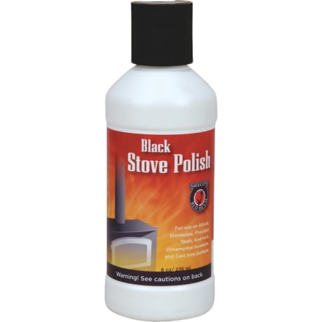 Meeco's Red Devil Liquid Black Stove Polish, 8 oz.