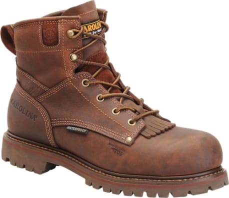 Carolina Men's Light Brown 28 Series Composite Toe Work Boots, Size 11D