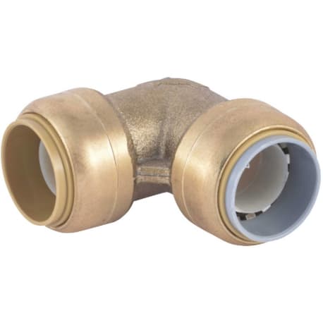 SharkBite 3/4 in. Polybutylene 90 deg. Push-to-Connect Conversion Brass Elbow