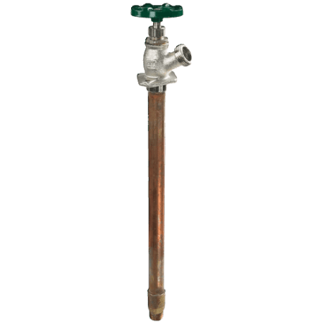 Arrowhead Brass Standard Frost Free Wall Hydrant, 1/2 In. MIP x 12 In.