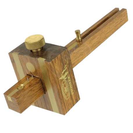 Mortising gauge outlet