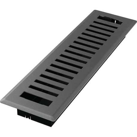 Imperial Montezuma Gray Granite Steel Floor Register, 2-1/4 In. x 12 In.