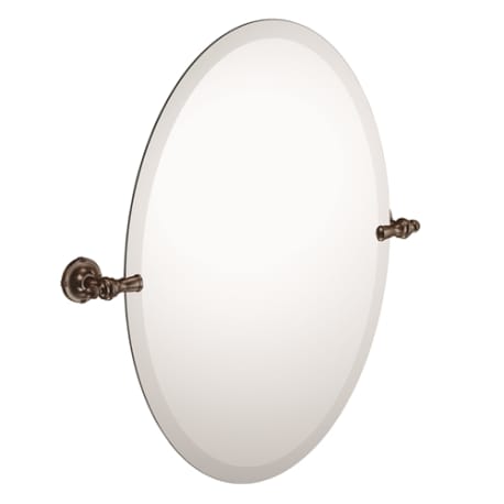 Moen Gilcrest Oil Rubbed Bronze Oval Mirror, 26 in.