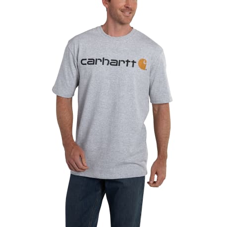 Carhartt Heather Gray Small Short Sleeve Graphics T-Shirt